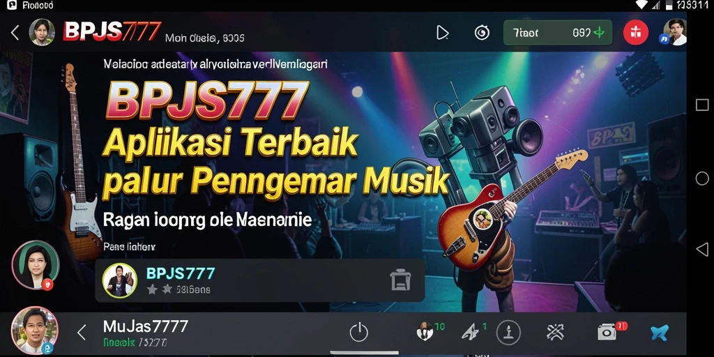 Tampilan gameplay <strong>BPJS777</strong> menunjukkan berbagai fitur musik yang menarik.