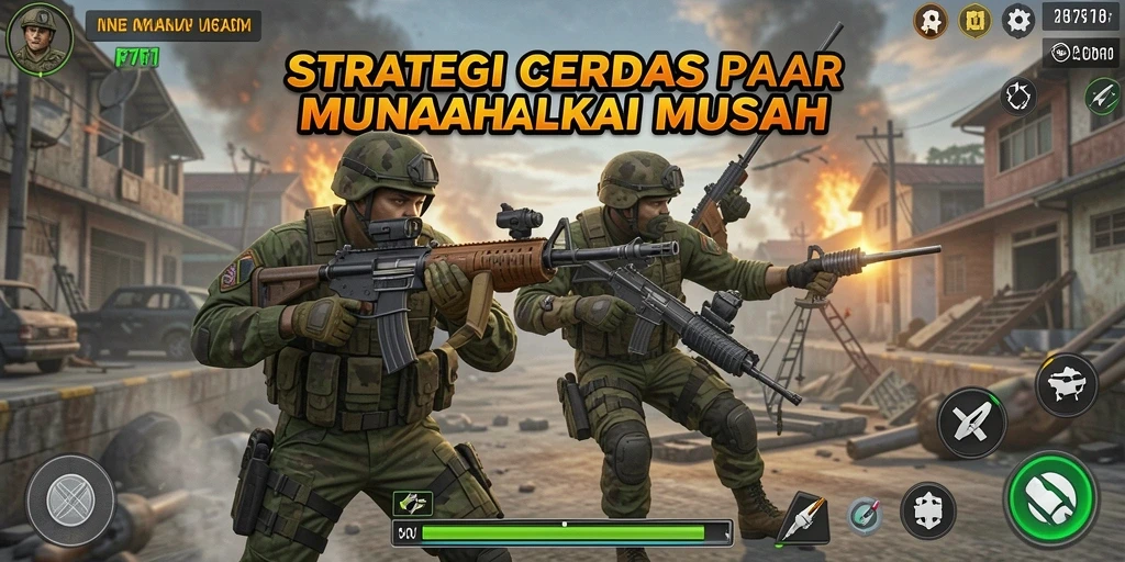Tampilan gameplay menarik dari F7F7 dengan strategi yang mendebarkan.