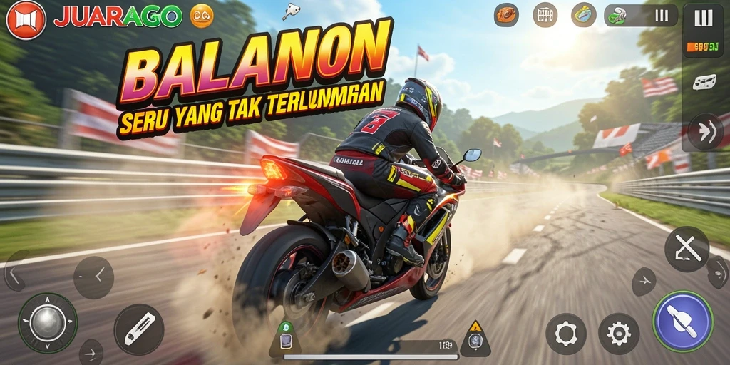 Gambaran gameplay JUARAGO yang seru dan mendebarkan.