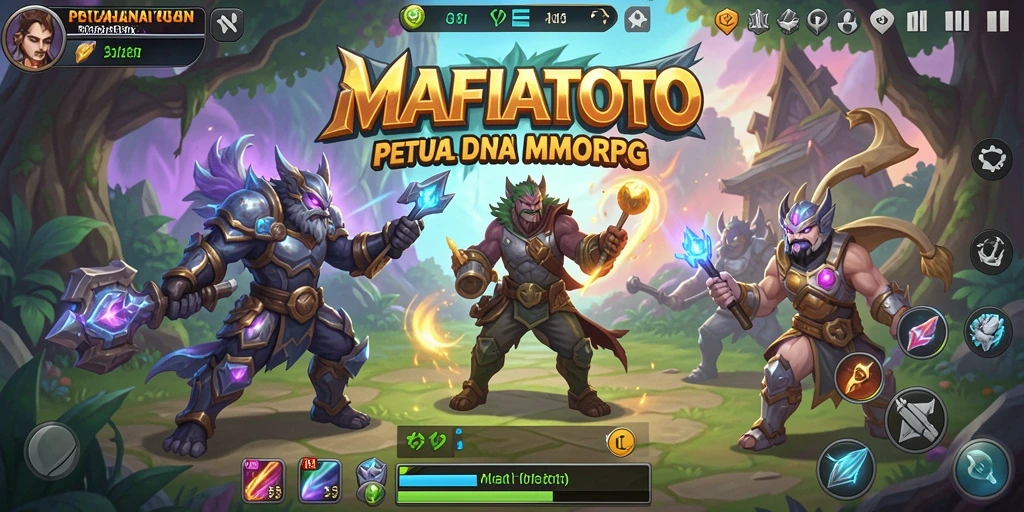 Tampilan menarik gameplay MAFIATOTO dalam dunia MMORPG.