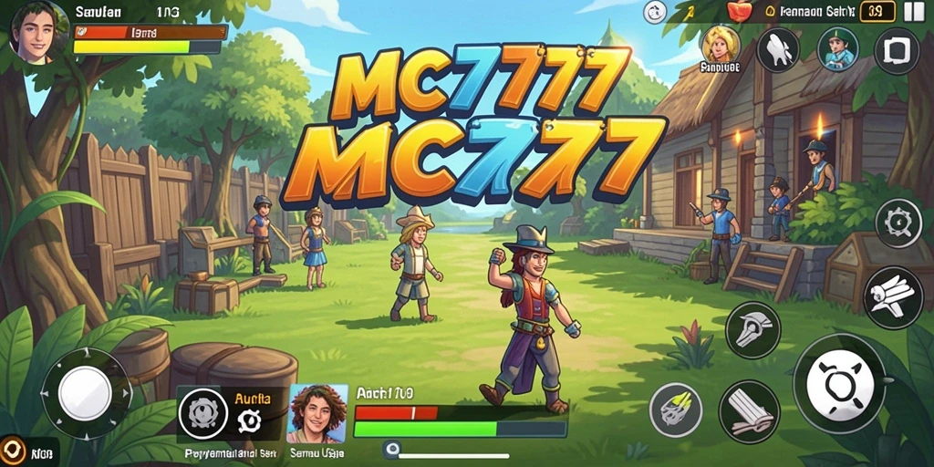 Tampilan gameplay santai dan menyenangkan dari MC777.