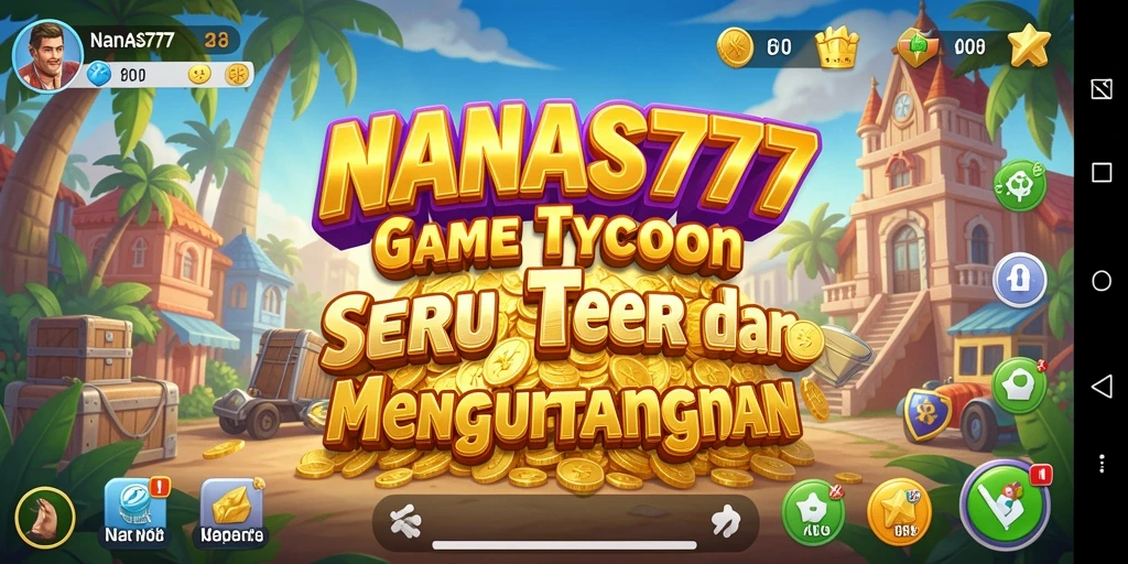 Tangkapan layar utama NANAS777 menunjukkan gameplay Tycoon yang menarik.