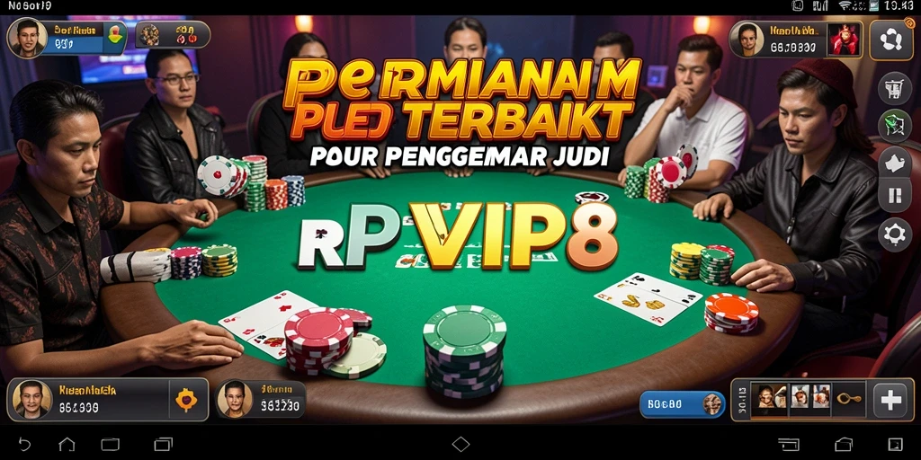 Tampilan gameplay menarik dari RPVIP8 dengan pemain aktif.