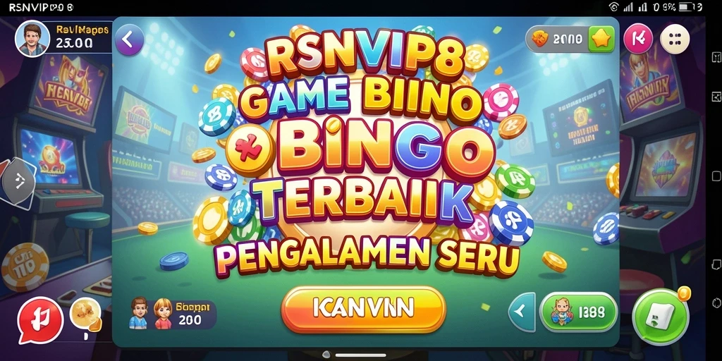 Tampilan menarik gameplay Bingo yang seru dan interaktif.