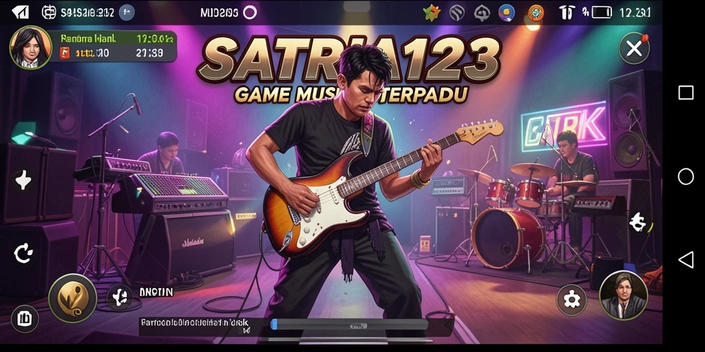 Tampilan gameplay SATRIA123 yang seru dan interaktif.