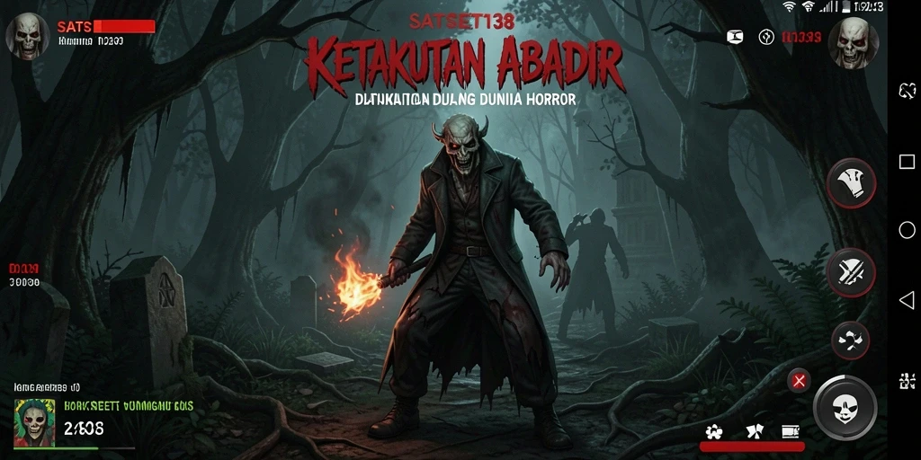 Menampilkan gameplay menegangkan dalam suasana horror yang mencekam.