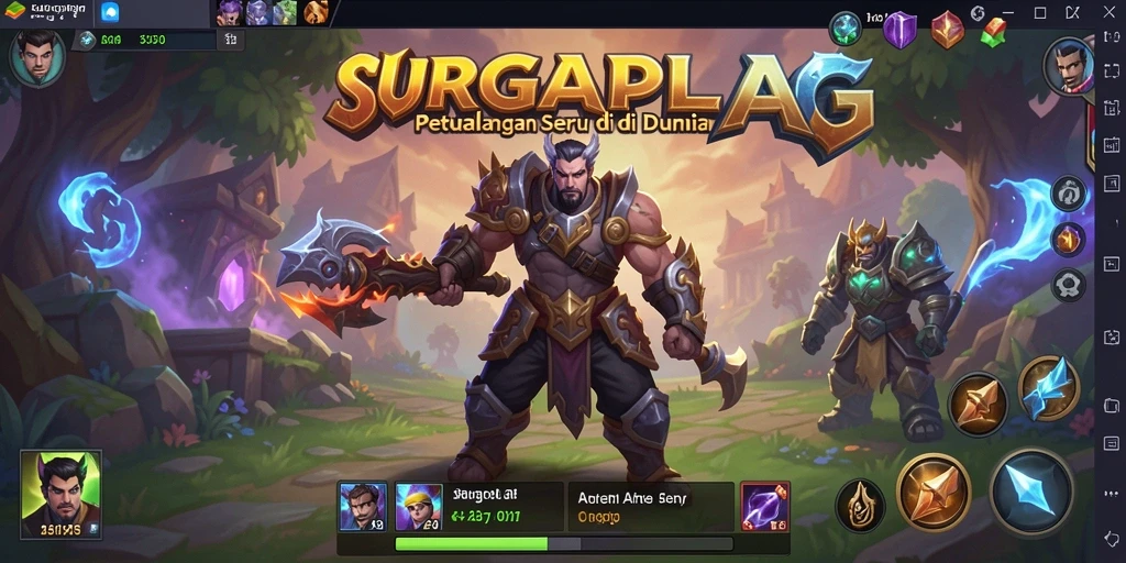 Tampilan gameplay <strong>SURGAPLAY</strong> yang menegangkan dan imersif.